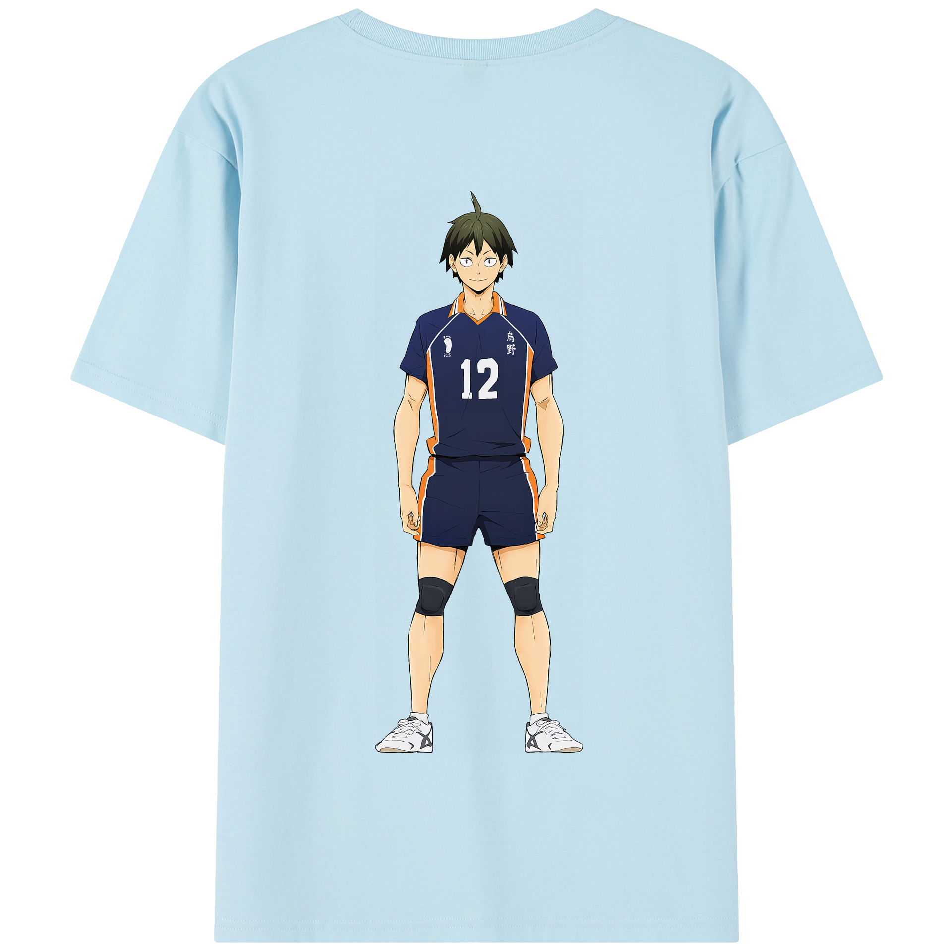 （画像用） ハイキュー!! Haikyu!! 綿100％半袖Tシャツ（背面プリント）